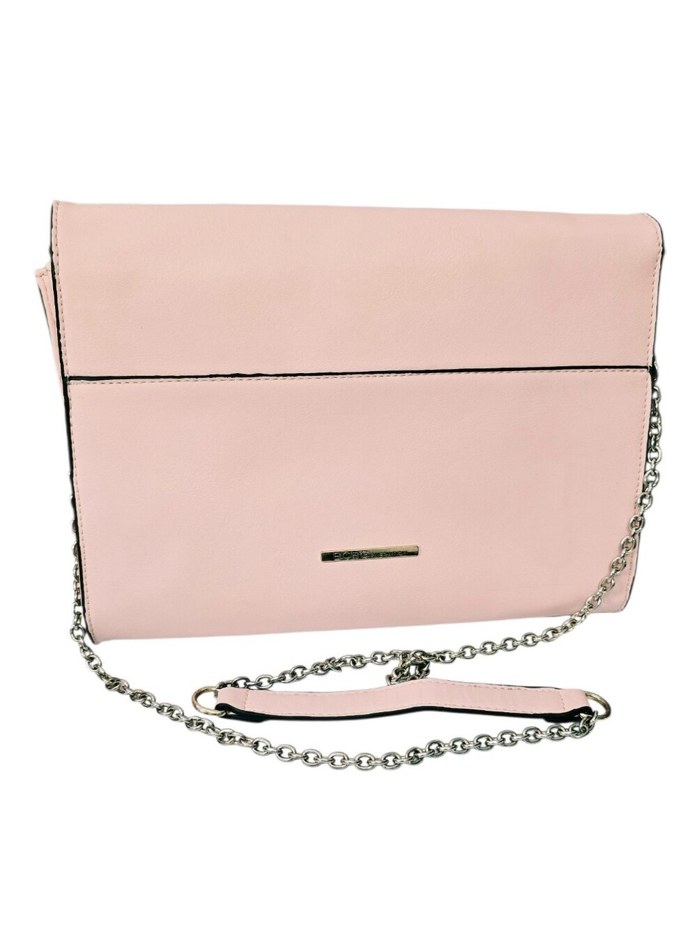 Women’s Pink Chain-Strap Crossbody Bag